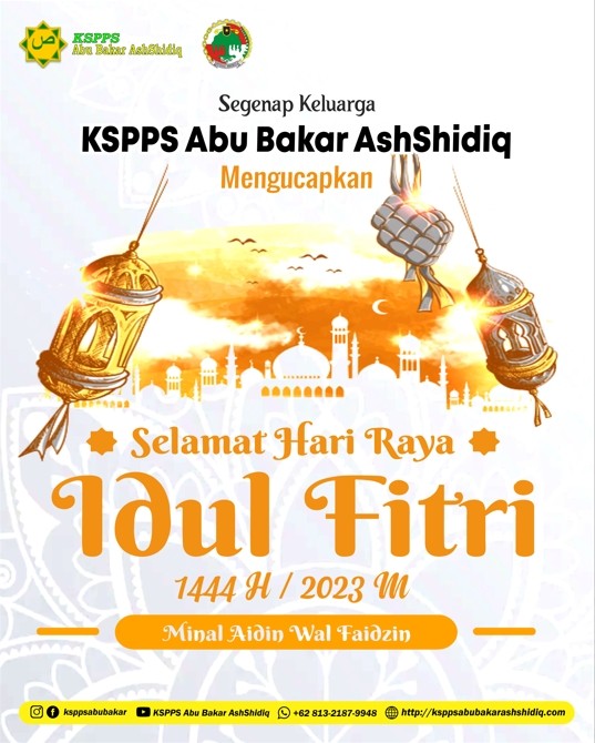 Selamat Hari Raya Idul Fitri 1444 H / 2023 M