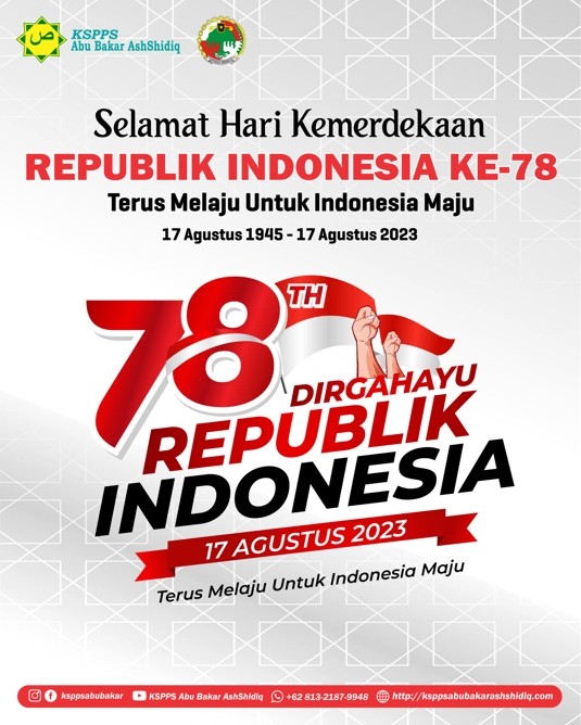 Dirgahayu Republik Indonesia ke-78