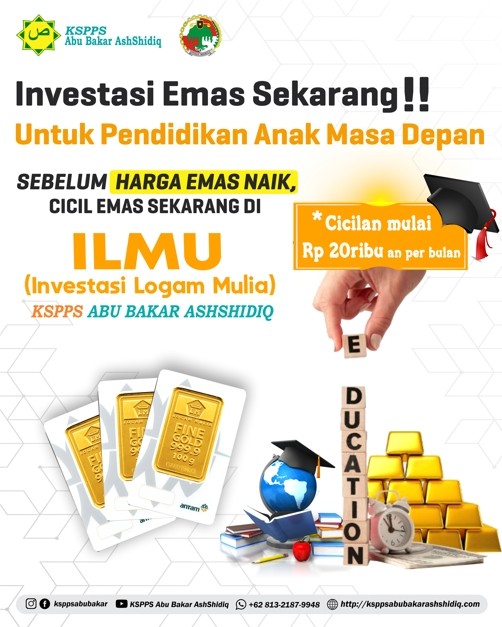 Investasi Emas Sekarang Untuk Pendidikan Anak Masa Depan 