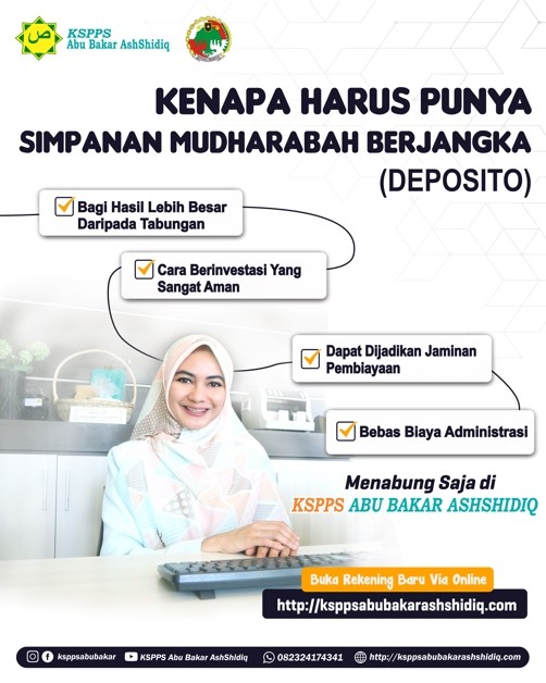 Kenapa Harus Punya Simpanan Mudharabah Berjangka (Deposito)