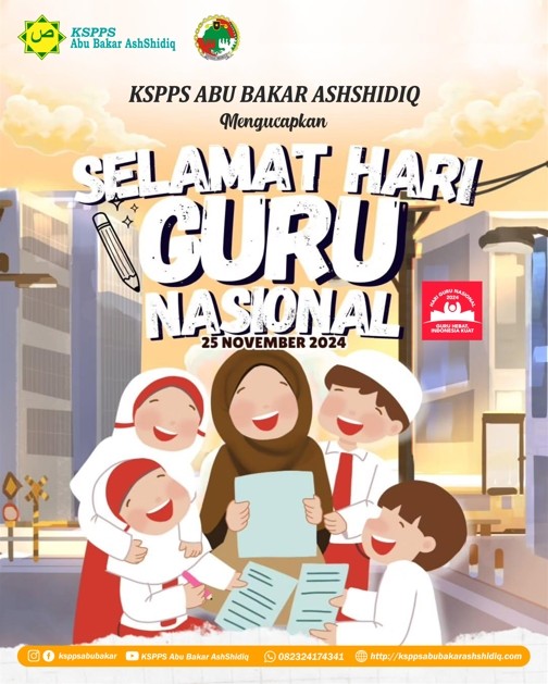 Selamat Hari Guru Nasional