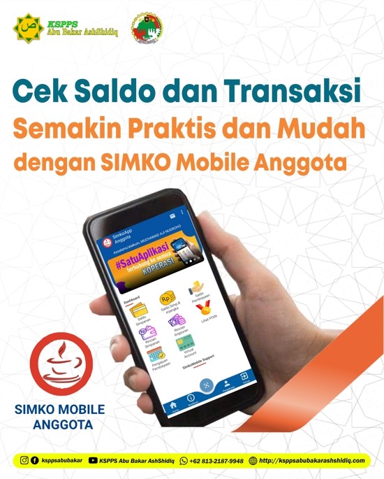 Cek Saldo dan Transaksi Simko Mobile Anggota