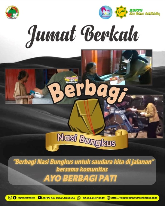 Jumat Berkah Berbagi Nasi Bungkus 