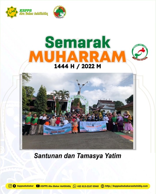 Santunan dan Tamasya Yatim Semarak Muharram 1444 H / 2022 M