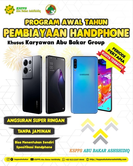 Program Awal Tahun Pembiayaan Handphone